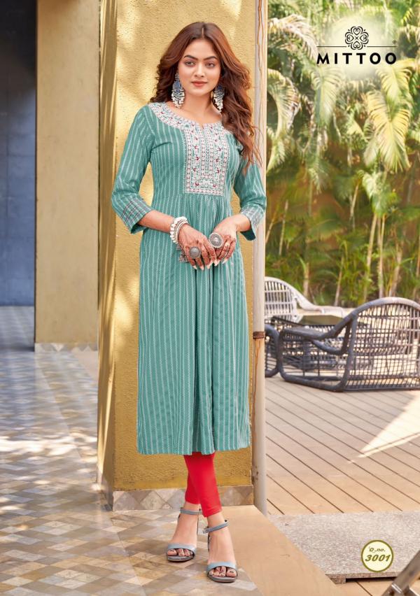 Mittoo Reet Fancy Look Designer Long Kurti Collection